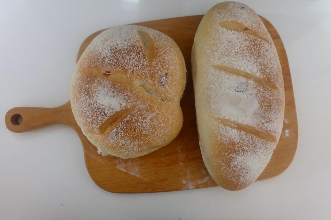 面包店里的常客——蔓越莓奶酪软欧