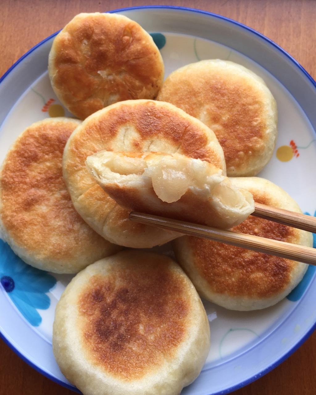 火星猫做的发面油酥小糖饼