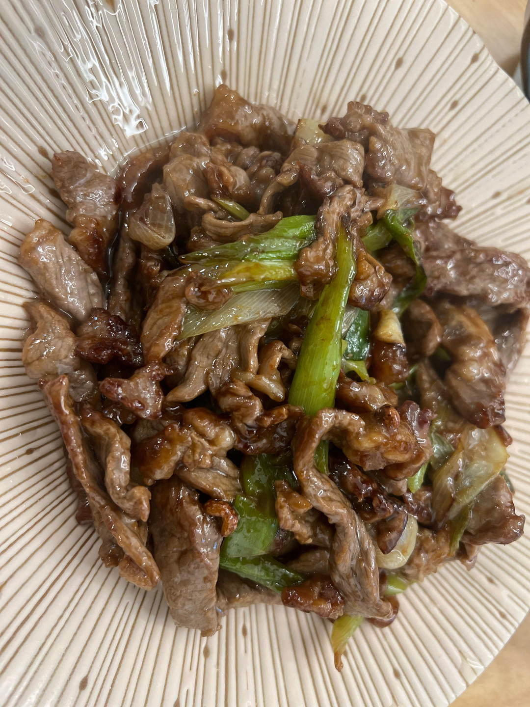 葱爆牛肉
