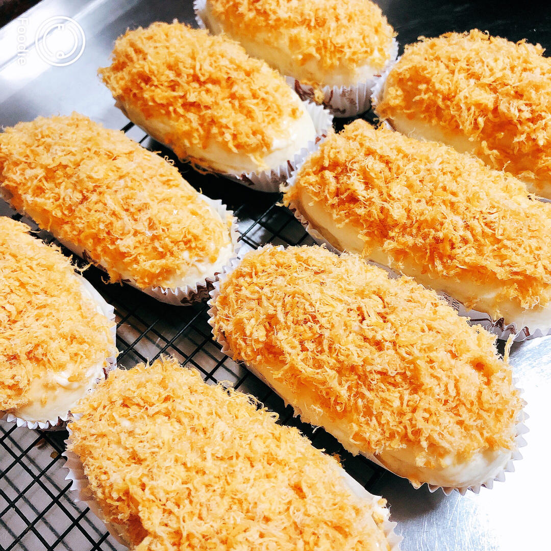 65度汤种松松面包（消耗肉松）