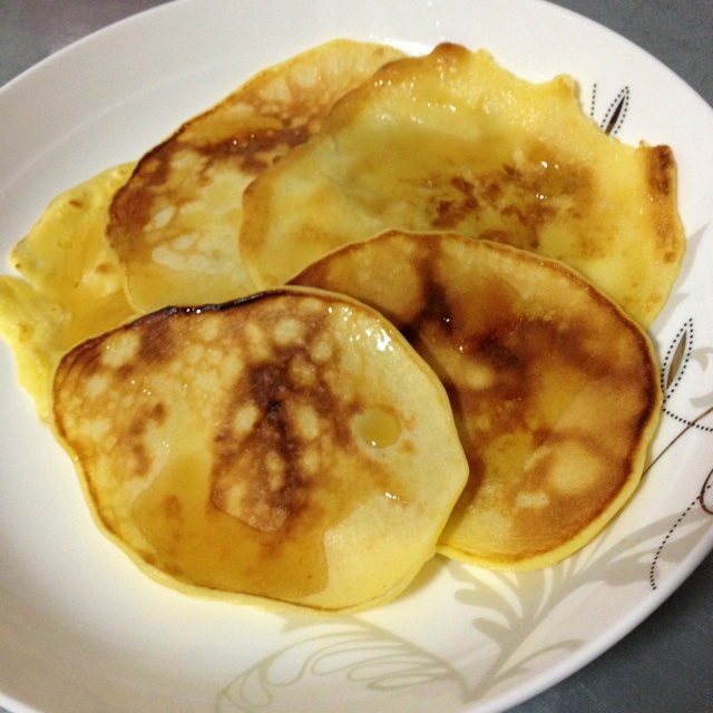 香蕉牛奶小煎饼