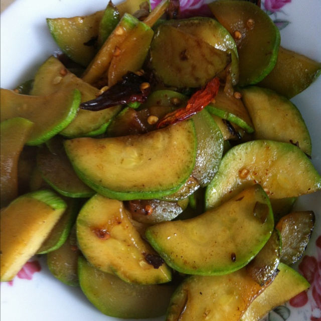 【炝炒西葫芦】