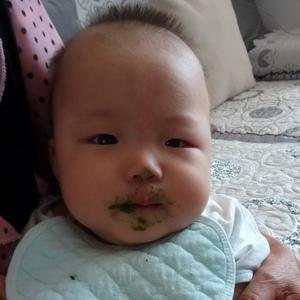 宝宝辅食小油菜泥的做法 步骤4