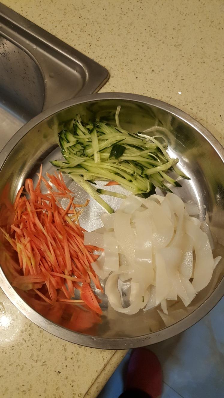 洗面凉皮的做法