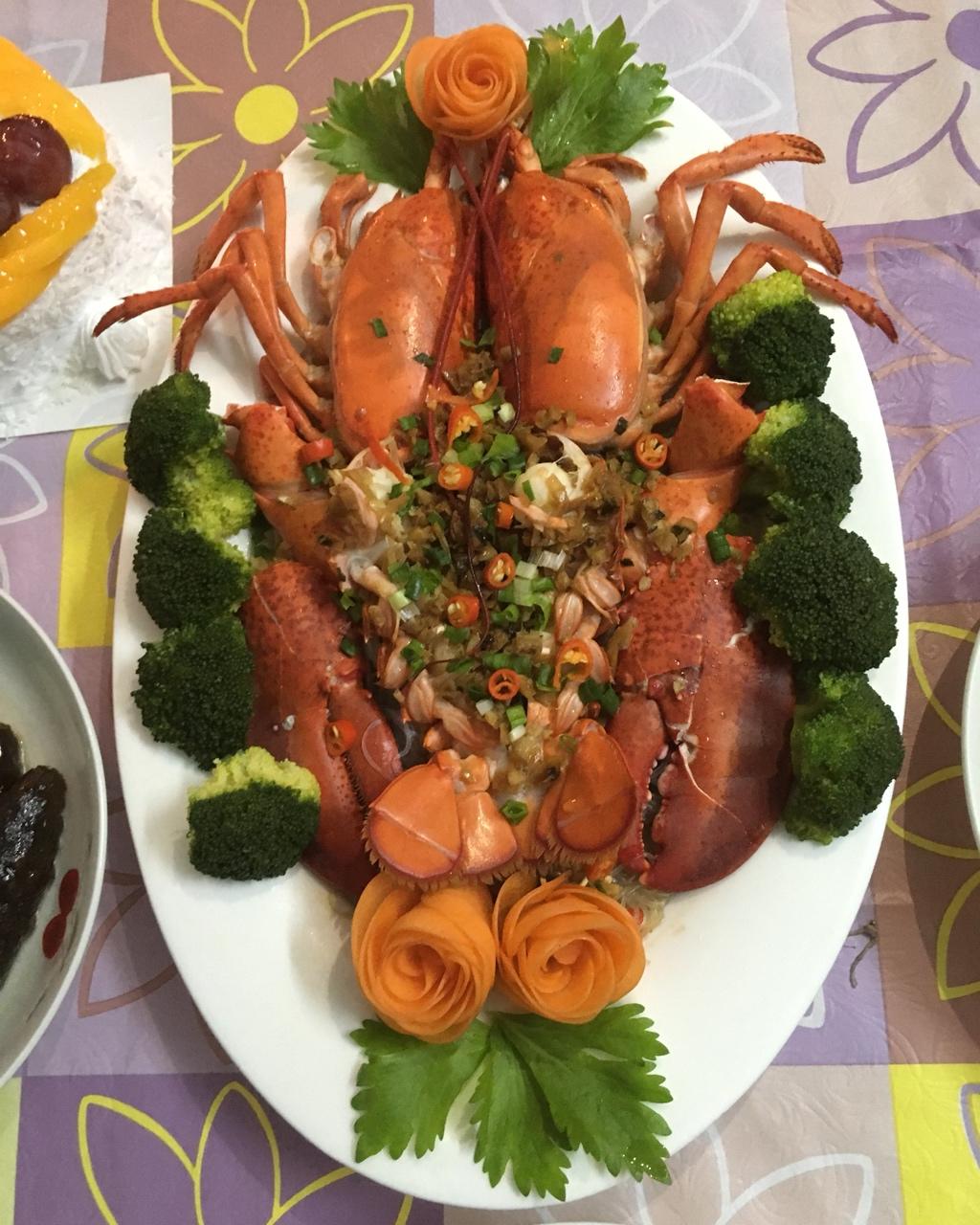 家常菜 蒜蓉蒸大龙虾 手机用户8981_0n9i做的蒜蓉蒸大龙虾