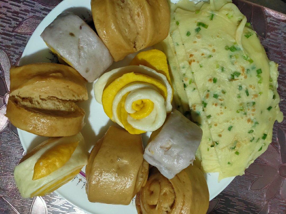 葱花蛋饼（快手营养早餐）