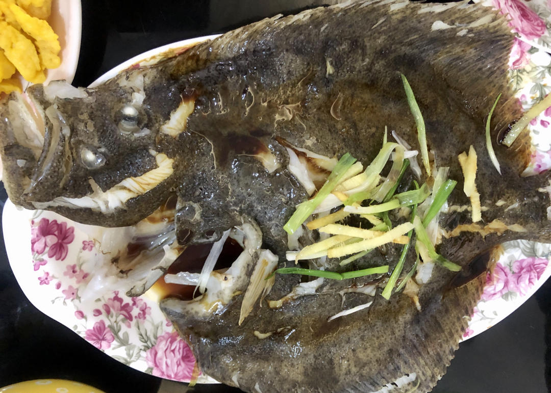 清蒸多宝鱼