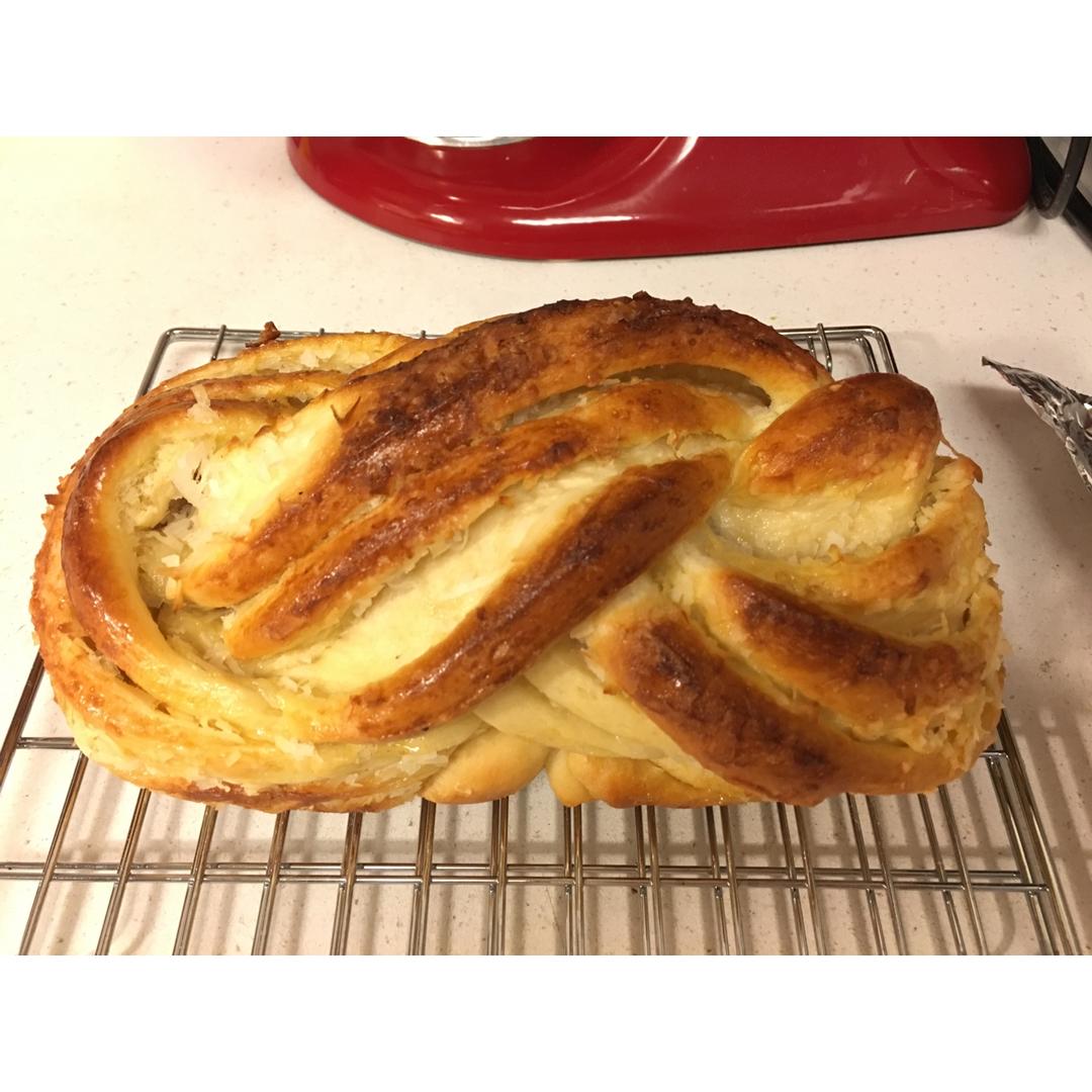 椰蓉吐司面包 Coconut Loaf