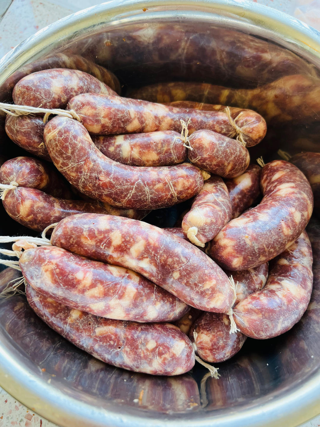 自制广味腊肠