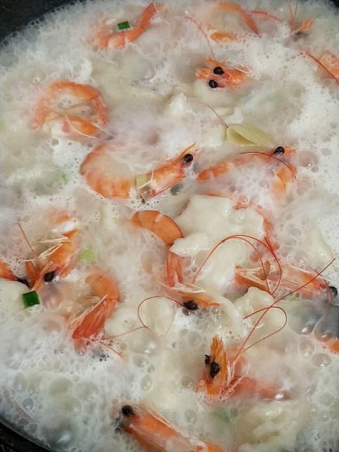 海鲜面疙瘩