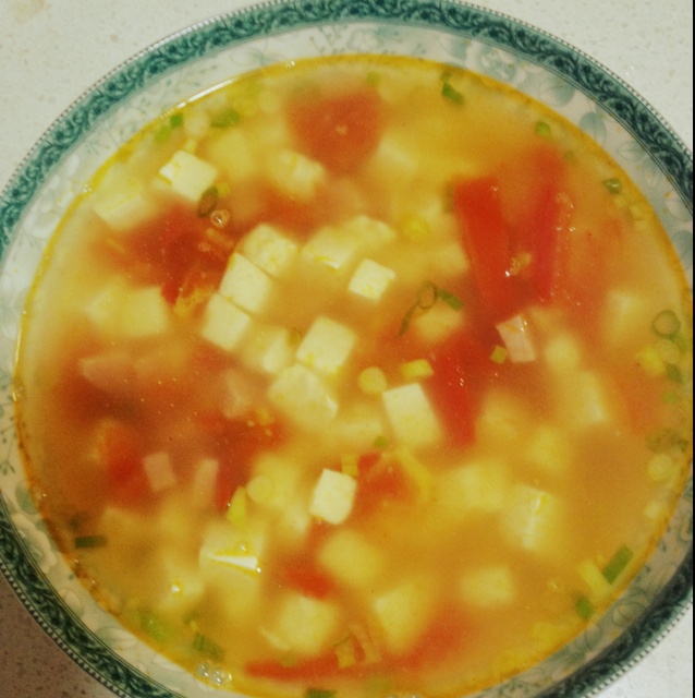 番茄豆腐汤
