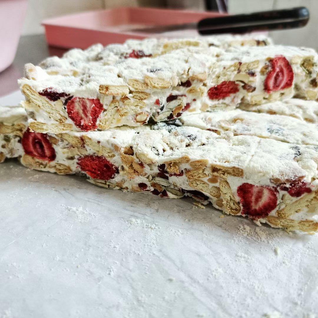 风靡吃货圈的雪花酥