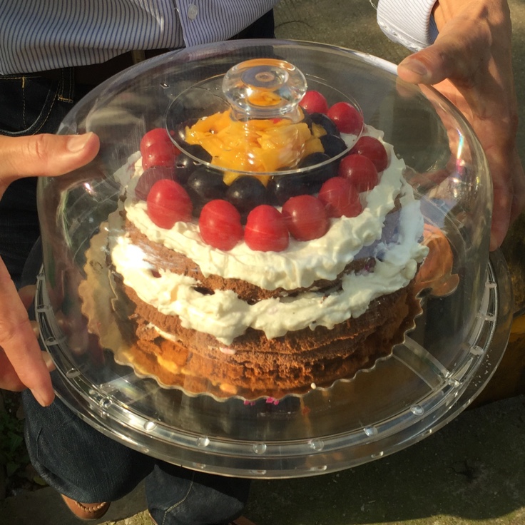 圣诞呆萌裸蛋糕