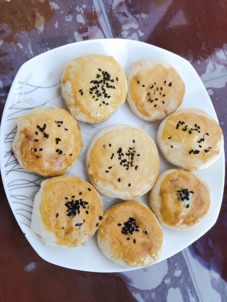 芝麻糖馅儿红薯饼（简易烤箱版）