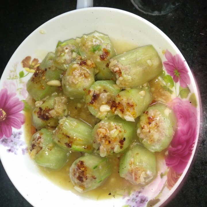 丝瓜酿肉丸
