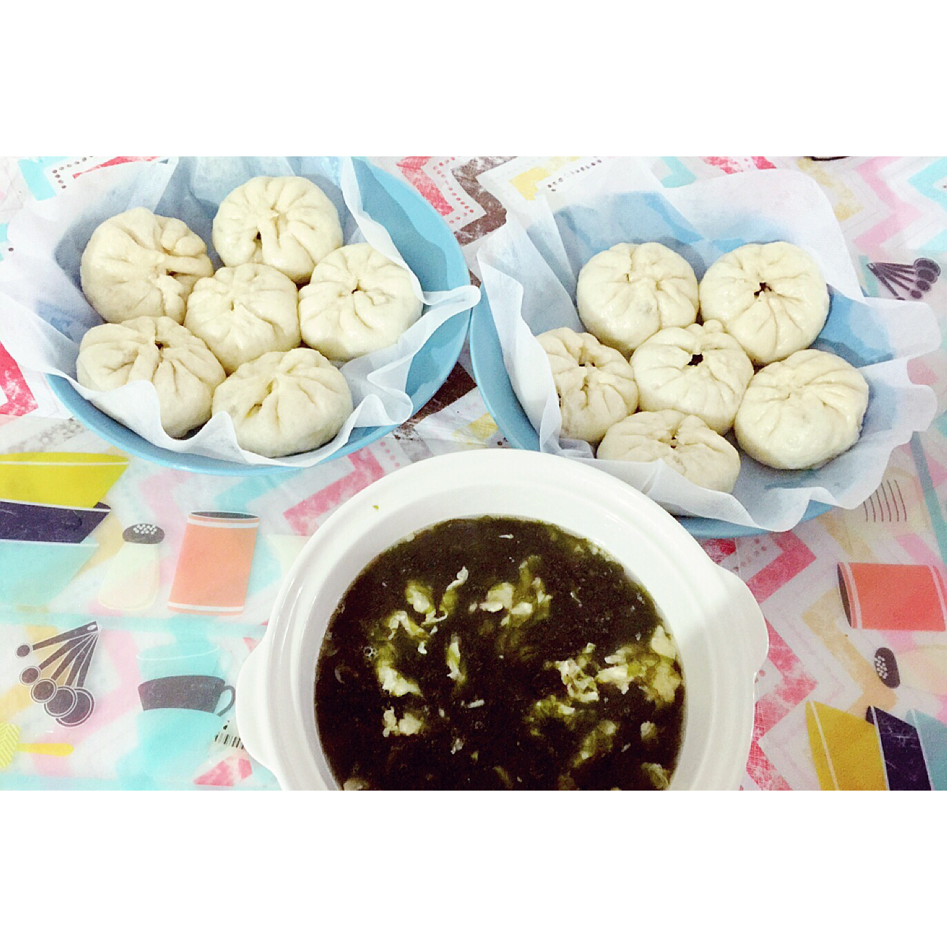 韭菜鸡蛋包子