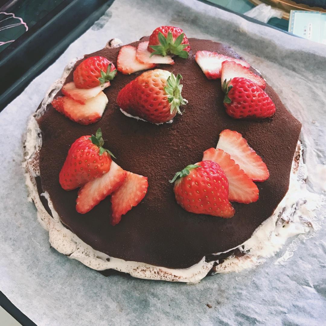 巧克力千层可丽饼