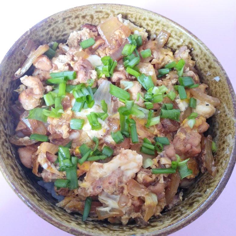 在家简单作亲子丼