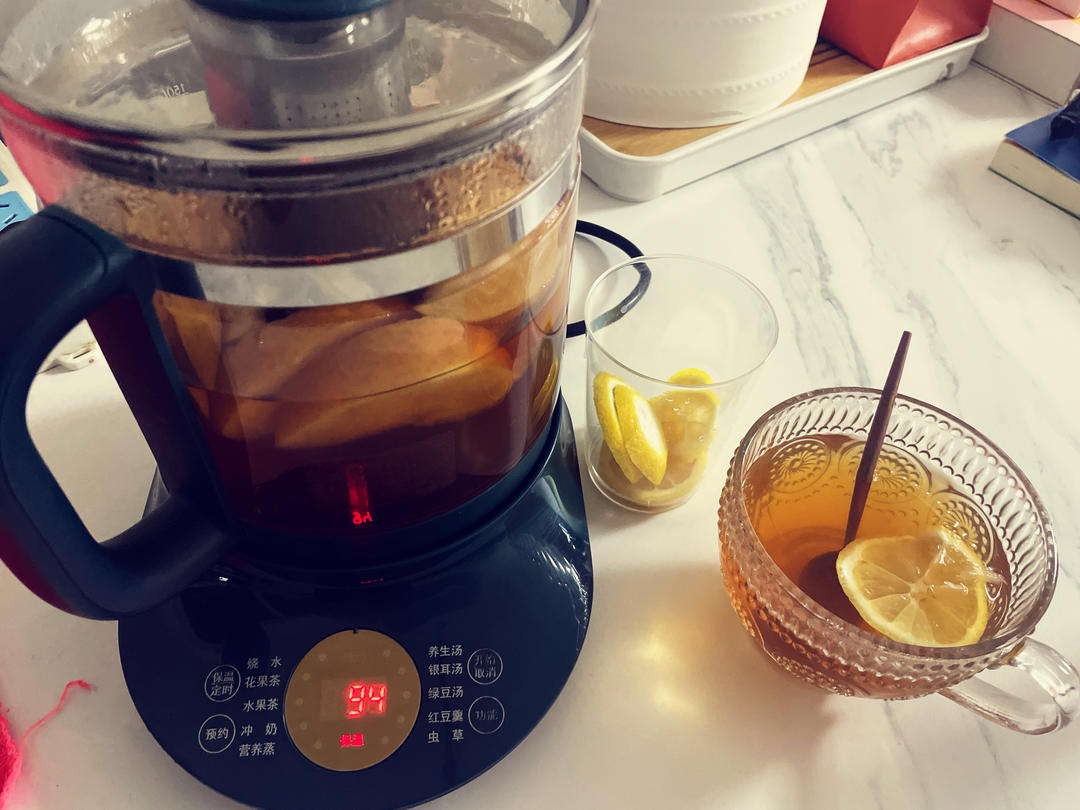 花式喝茶之苹果柠檬红茶