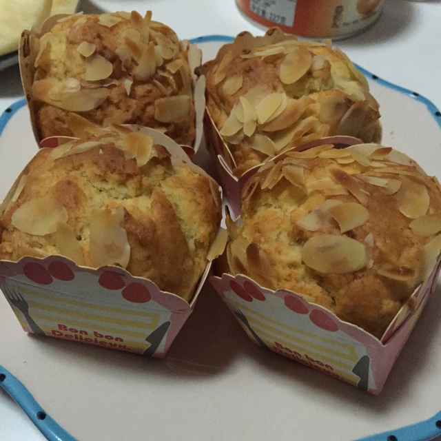 超快手蛋糕——香蕉核桃玛芬