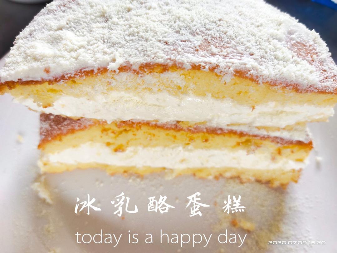 🍰日式冰乳酪戚风蛋糕❗️好吃到没朋友