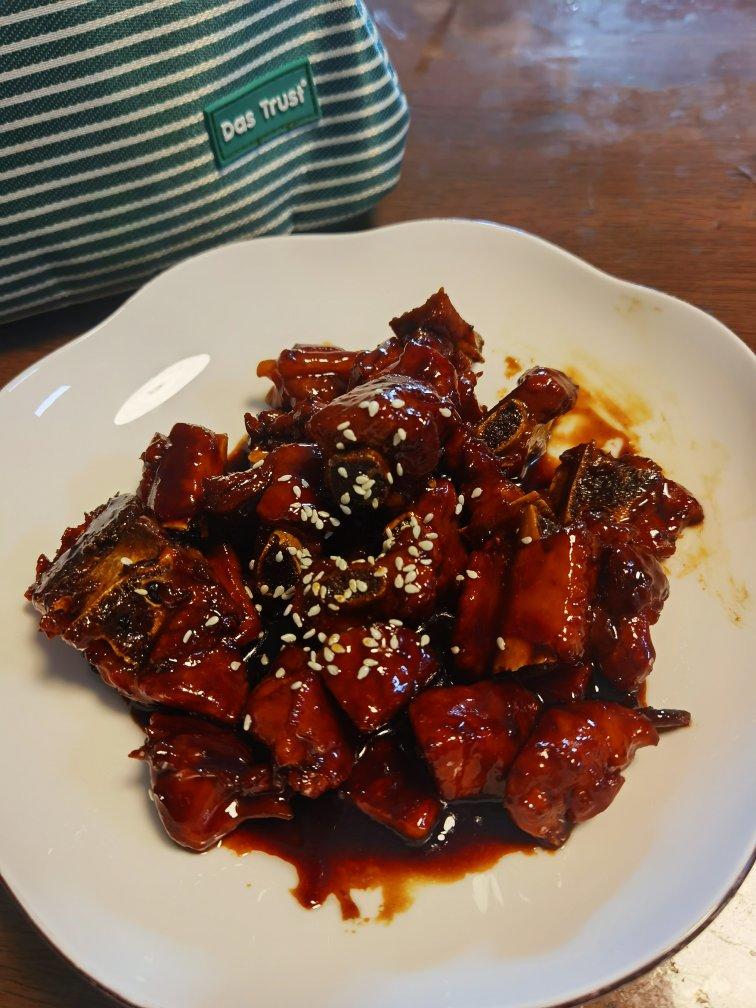 糖醋排骨/糖醋小排（不放油）（12345口诀做出正宗上海本帮）