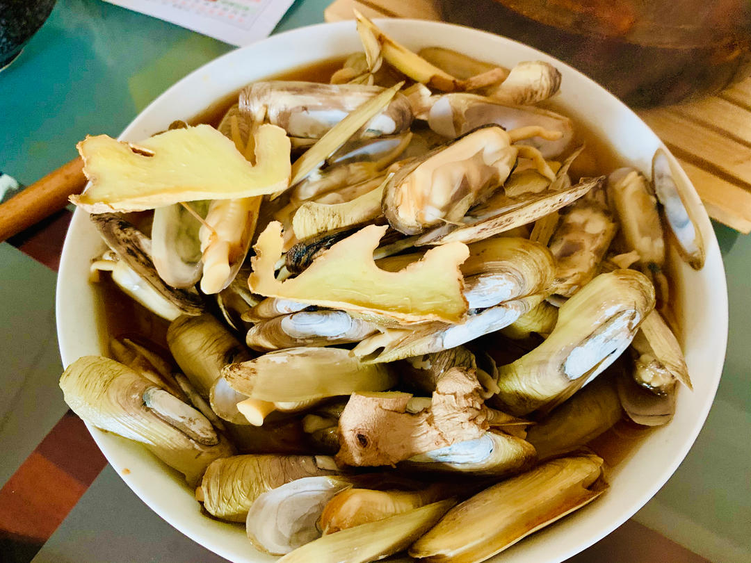 葱油蛏子