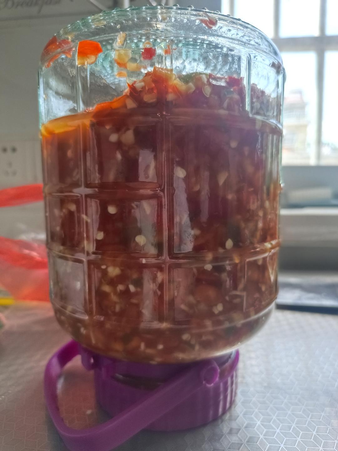 💯香辣开胃的自制剁辣椒‼️放一年不会坏