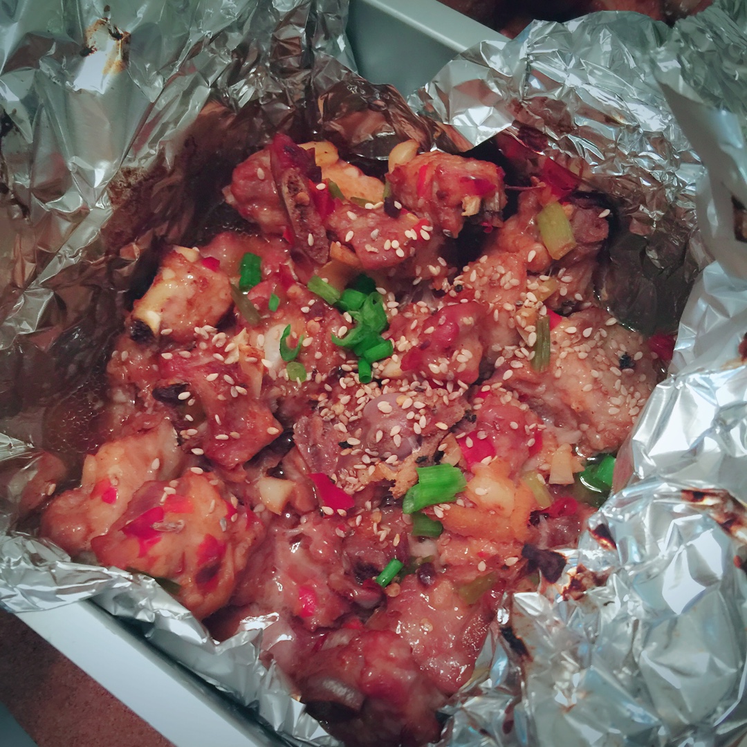 锡纸烤排骨