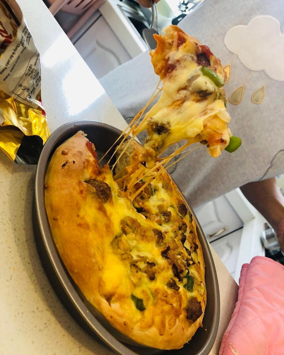 黑椒鸡肉比萨（君之配方）