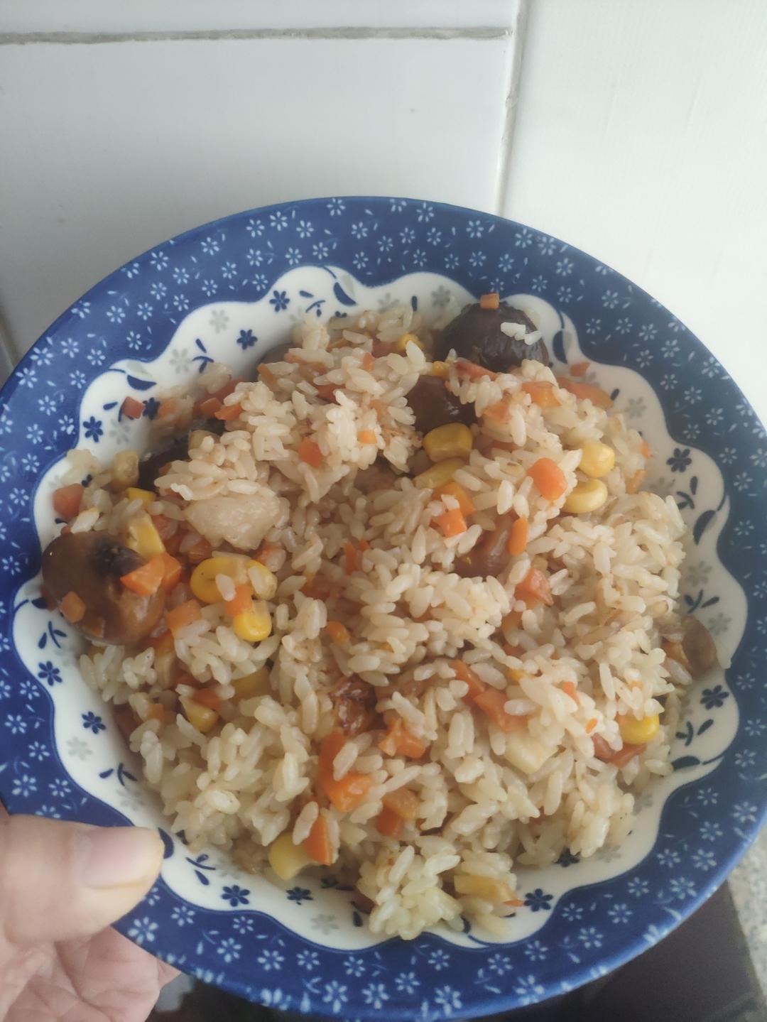 栗子焖饭 宝宝辅食食谱