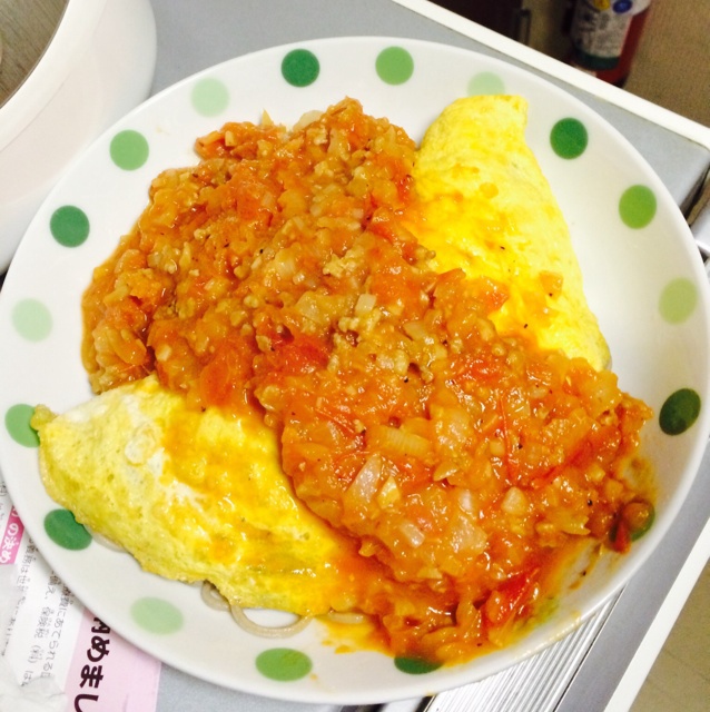 黄金茄酱蛋包饭