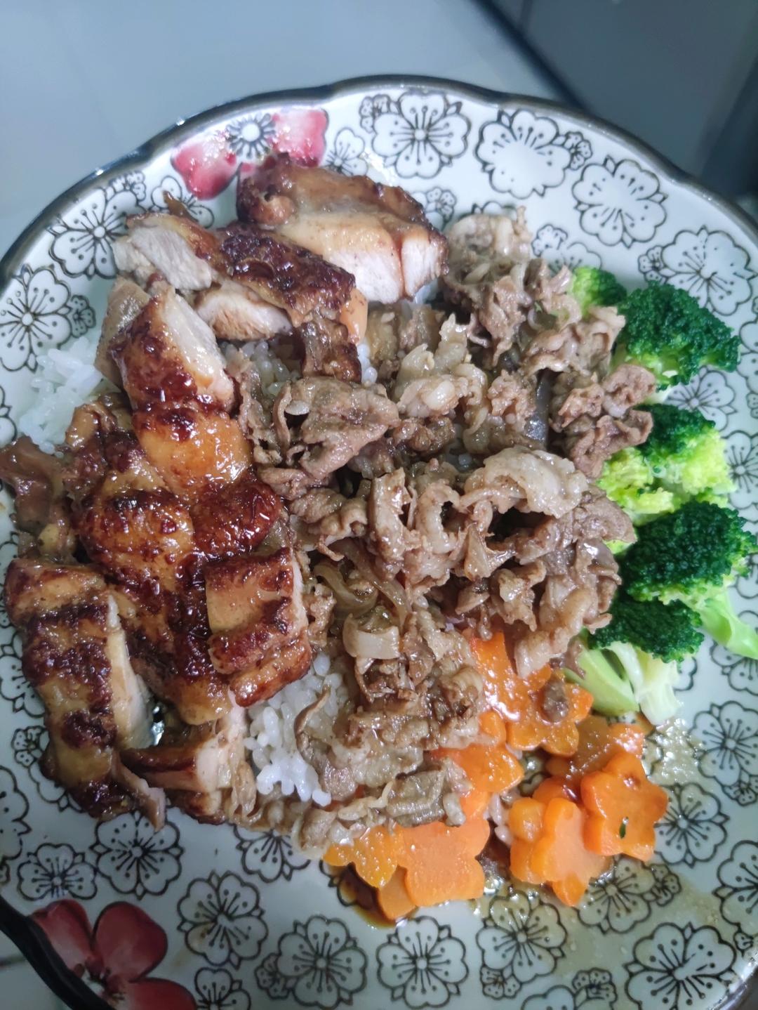 吉野家双拼饭家庭版（超好学哦）