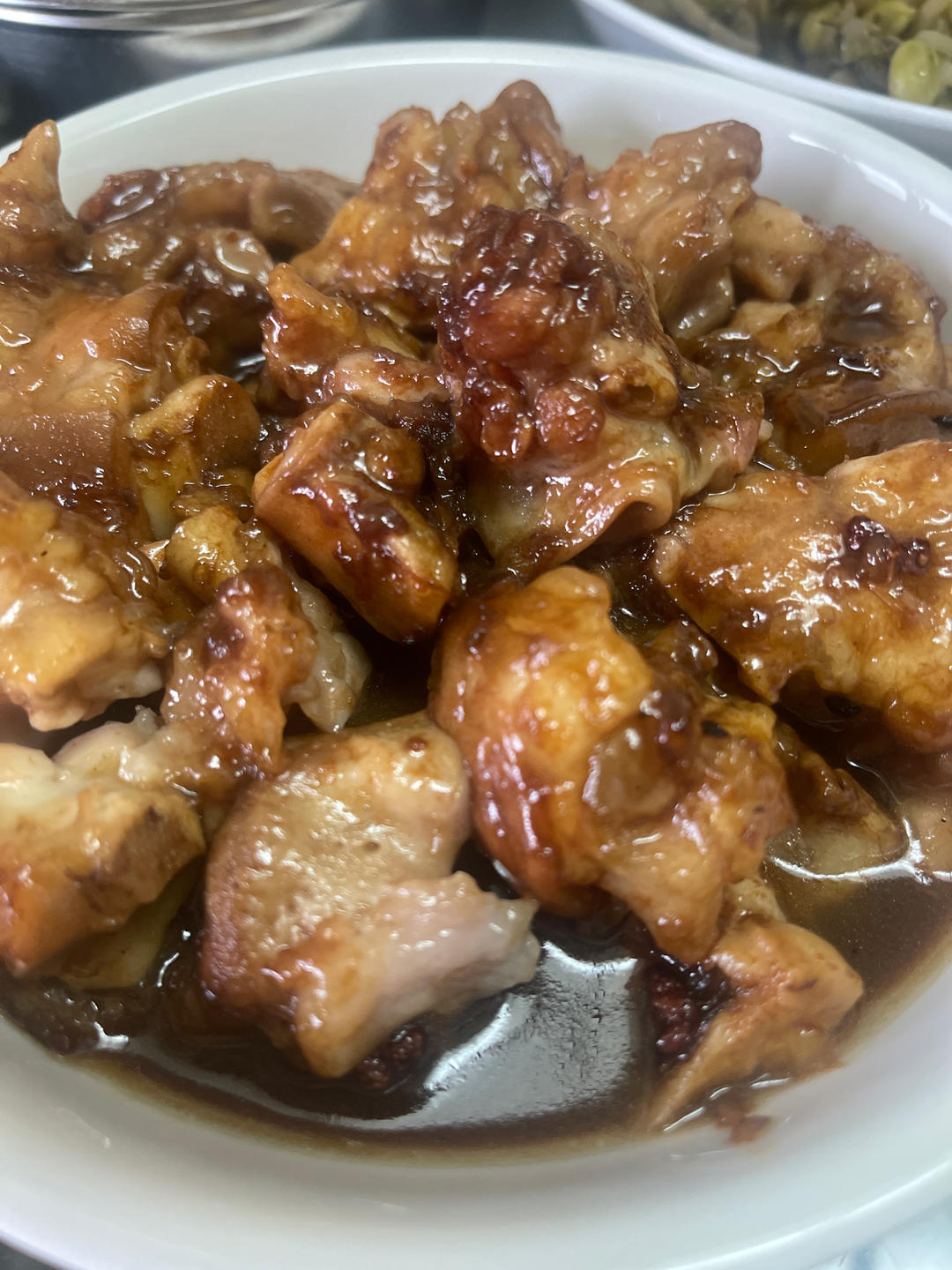 美味的家常菜：红烧猪蹄