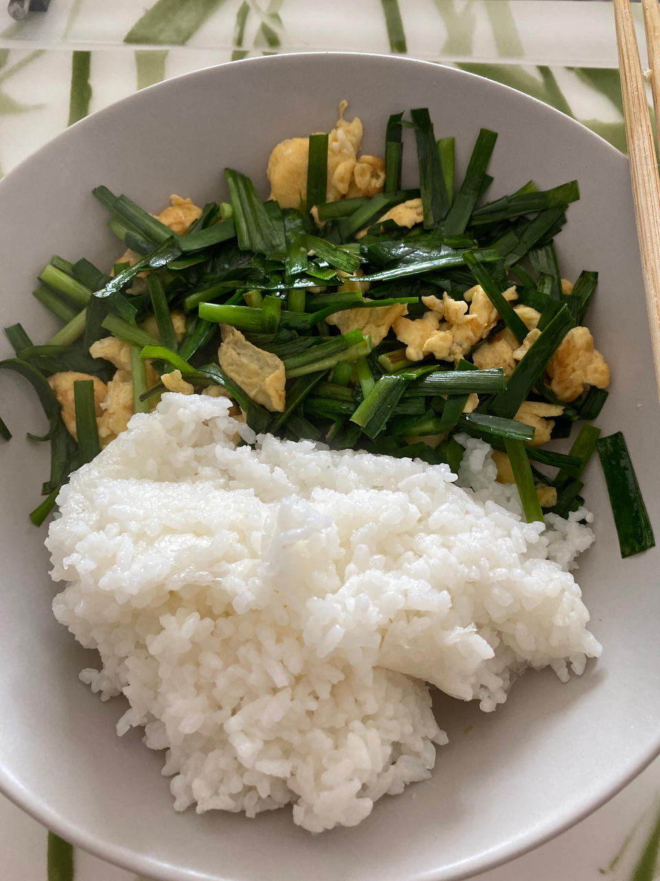 韭菜炒蛋