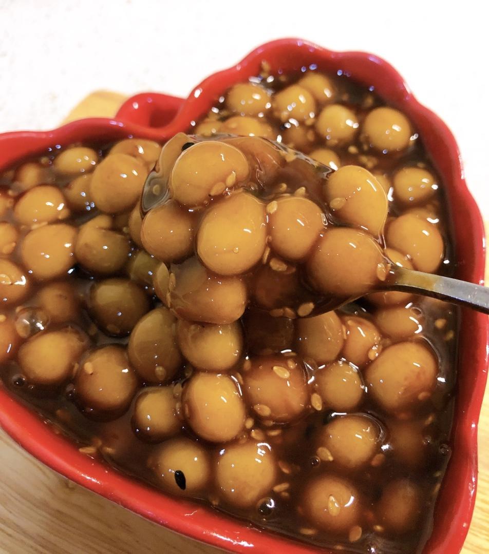 红糖糯米小圆子