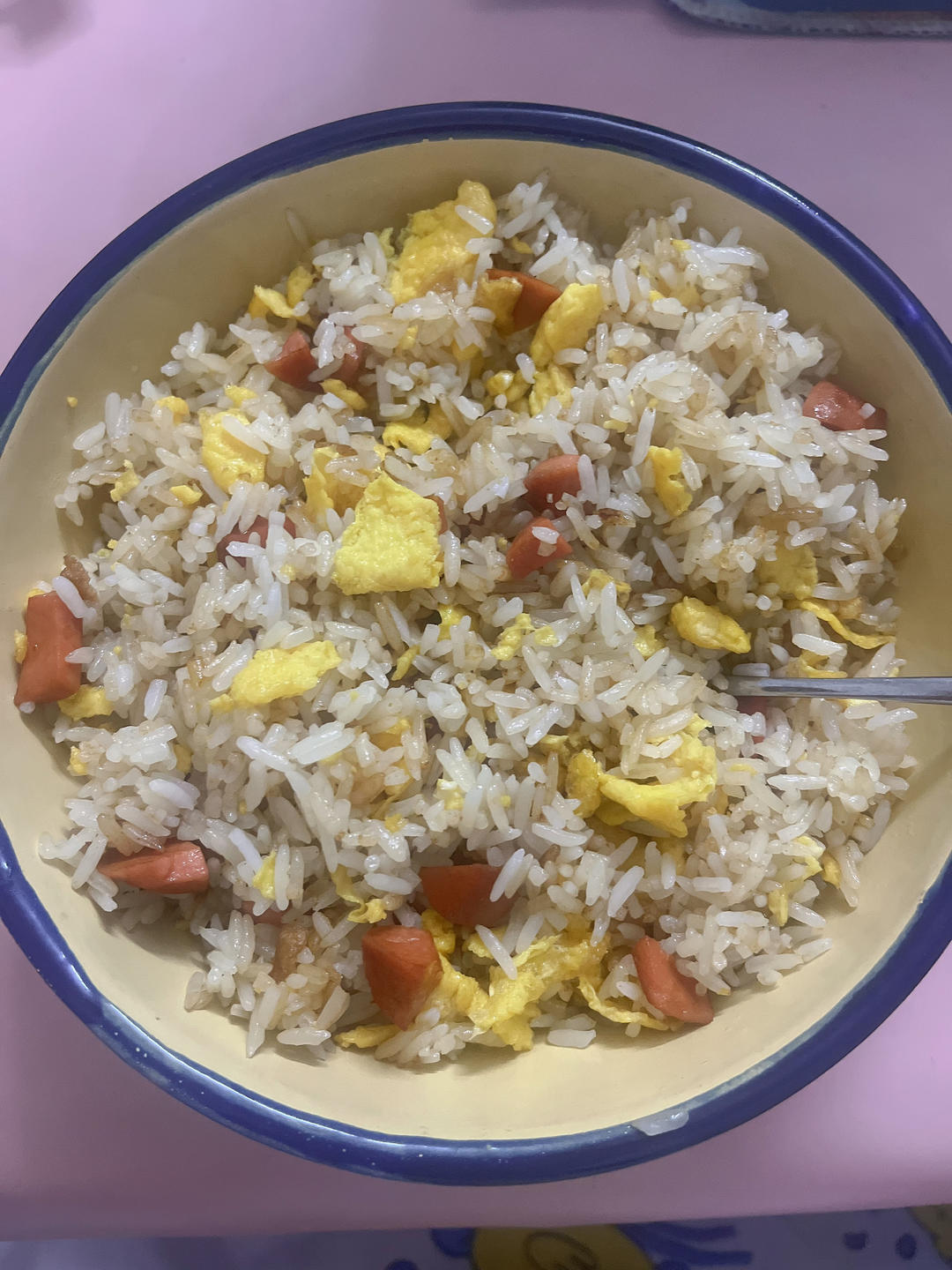 超级香的扬州炒饭/火腿鸡蛋什锦炒饭