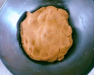 花生酱饼干（无油版本）快手简易的做法 步骤2
