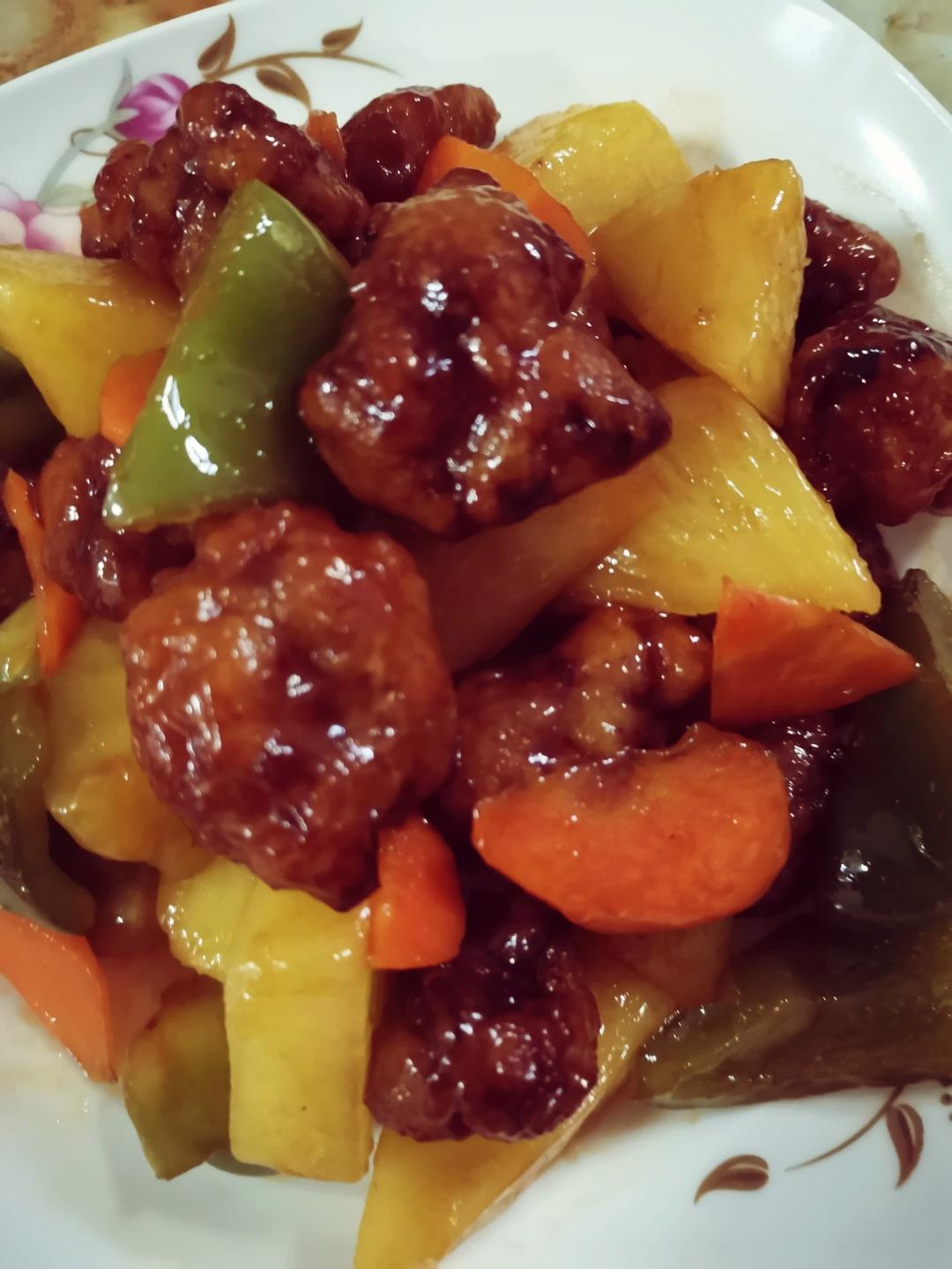 儿童超爱的菠萝咕咾肉