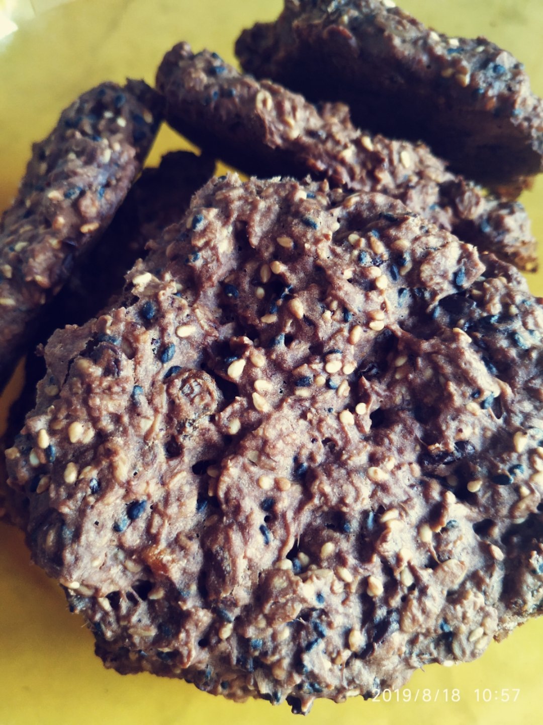 燕麦巧克力饼干～橄榄油版