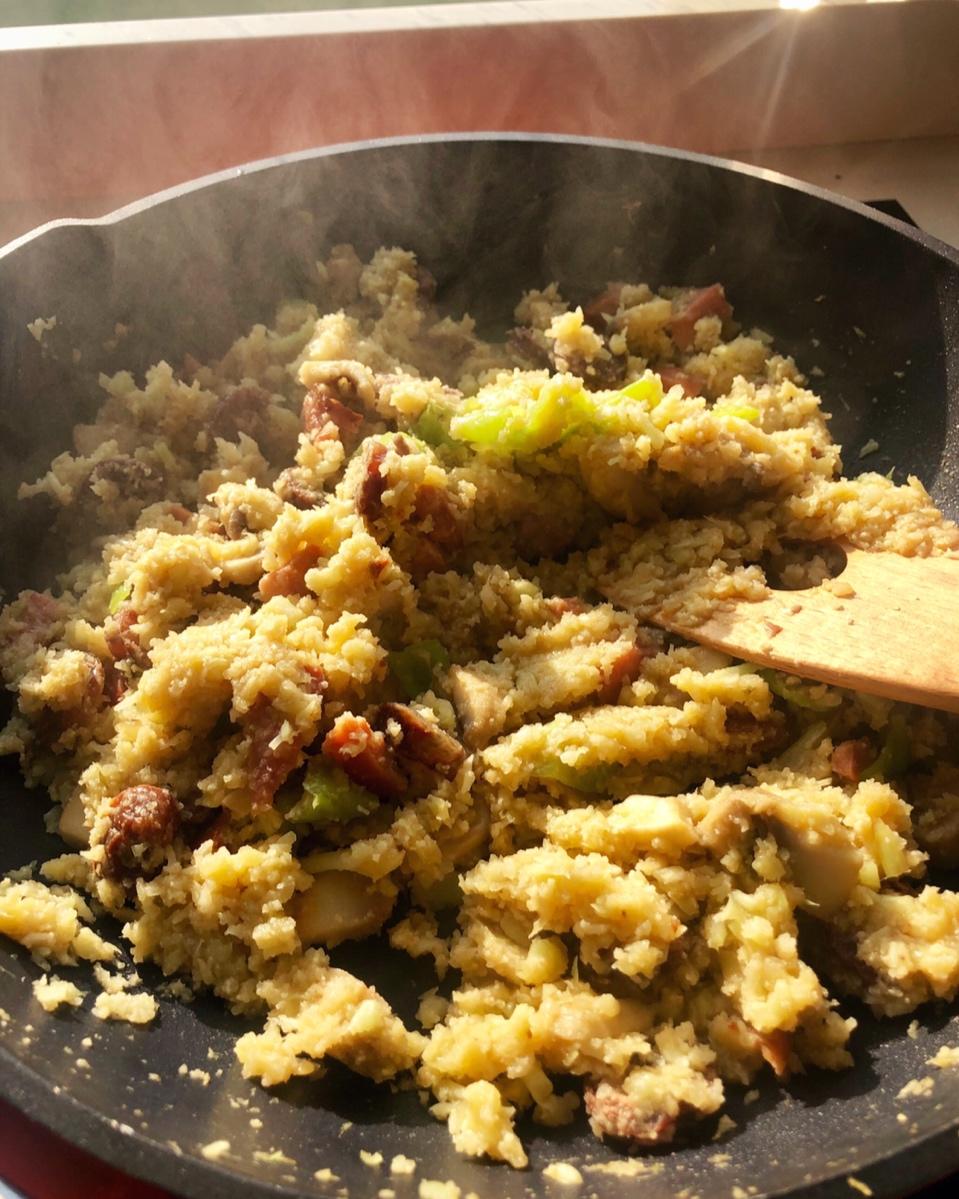 生酮•培根蛋炒饭🍛
