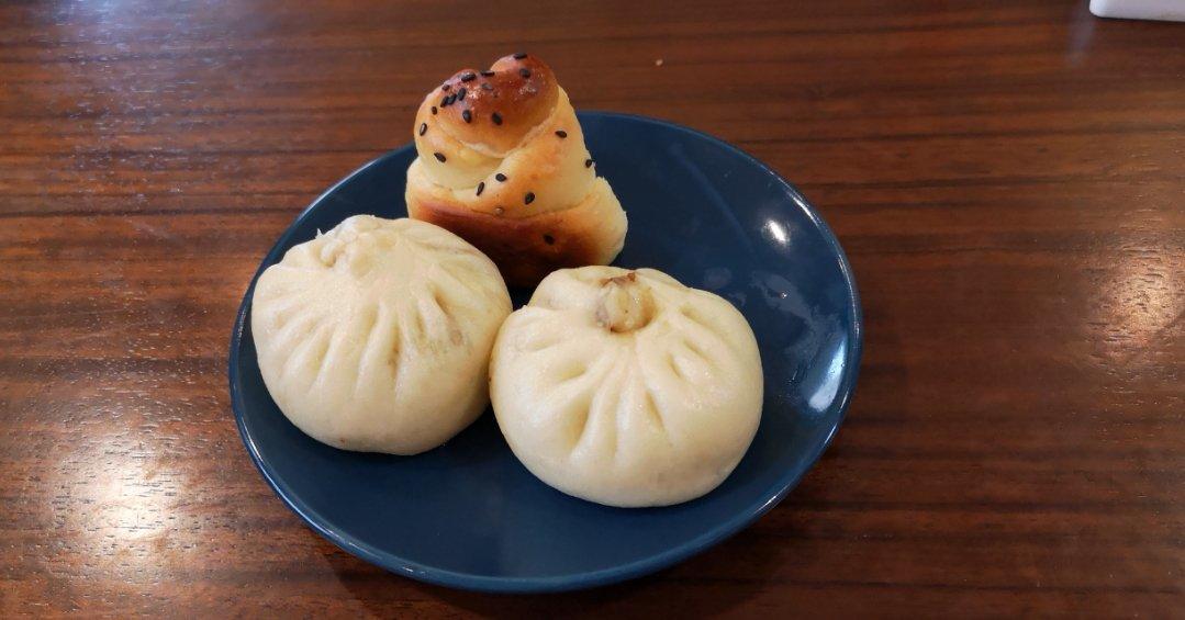 手工包子（肚脐包）