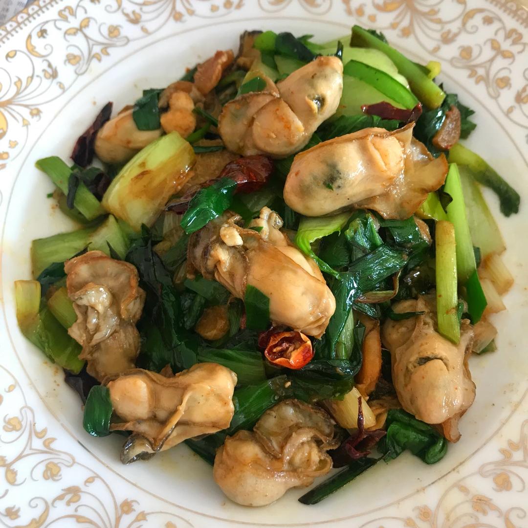 陈雅婷 marlboro做的爆炒海蛎