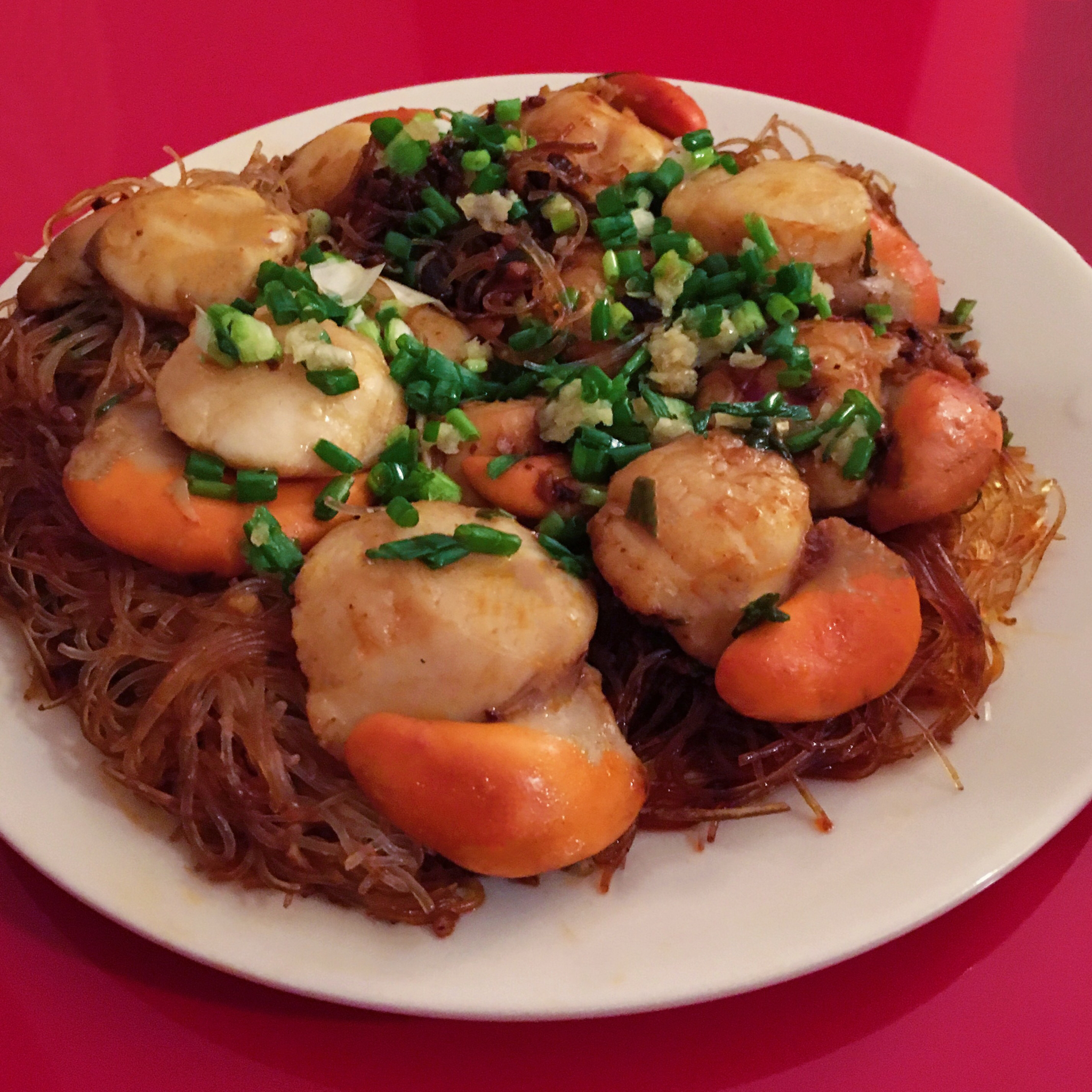 蒜蓉粉丝蒸扇贝