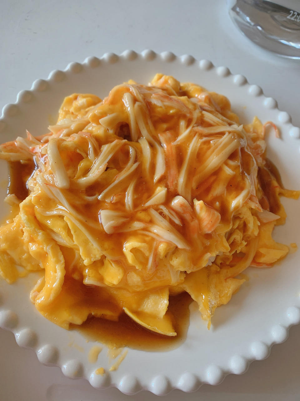 天津饭【蟹玉丼】蟹棒与鸡蛋的完美融合