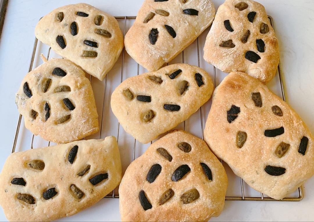 法国老面版意大利恰巴塔ciabatta