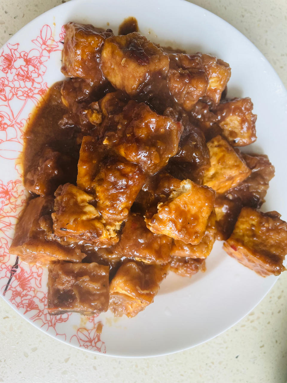 老豆腐这样做，比肉好多太多咯