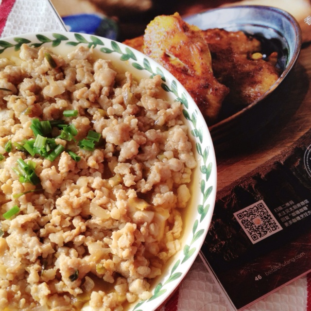 肉末蒸豆腐