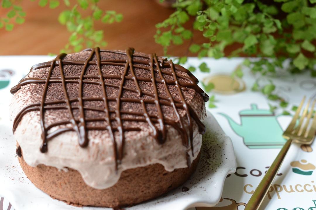 #视频教程#有灵魂的脏脏蛋糕，戚风生涯的巅峰之作，劣狐狐烘焙