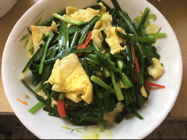 韭菜炒鸡蛋